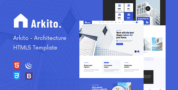 Marvelous Arkito - Architecture HTML Template