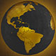 Golden Earth Globe - VideoHive Item for Sale