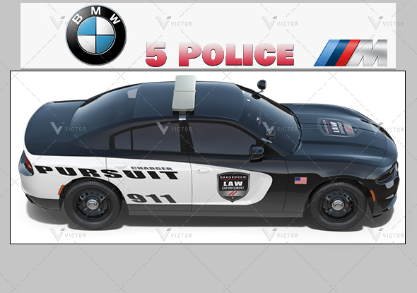 Bmw 5 police - 3Docean 27062321