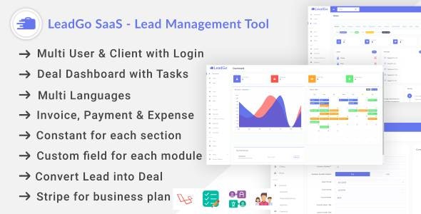 LeadGo SaaS - Lead Management Tool