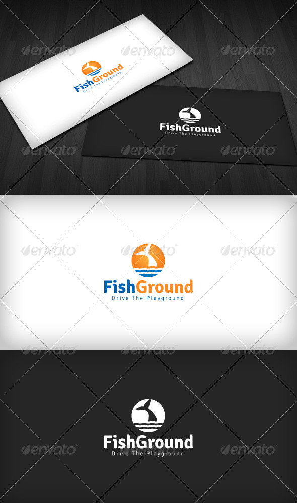Fish Ground Logo - Animals Logo Templates
