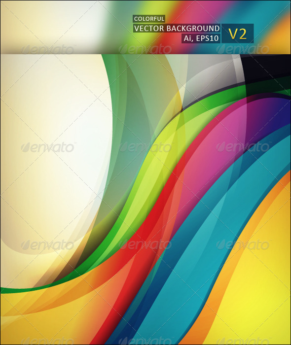 Colorful Vector Background V2
