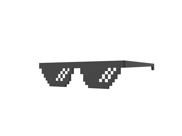 Pixel Sunglasses - 3Docean 27077194