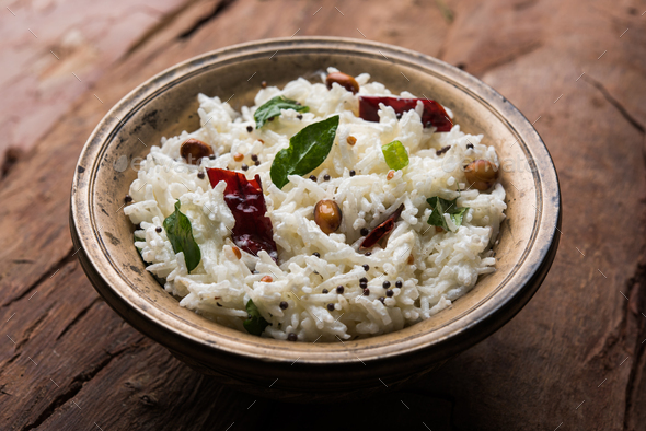Curd Rice / Dahi Chawal / Dahi Bhat