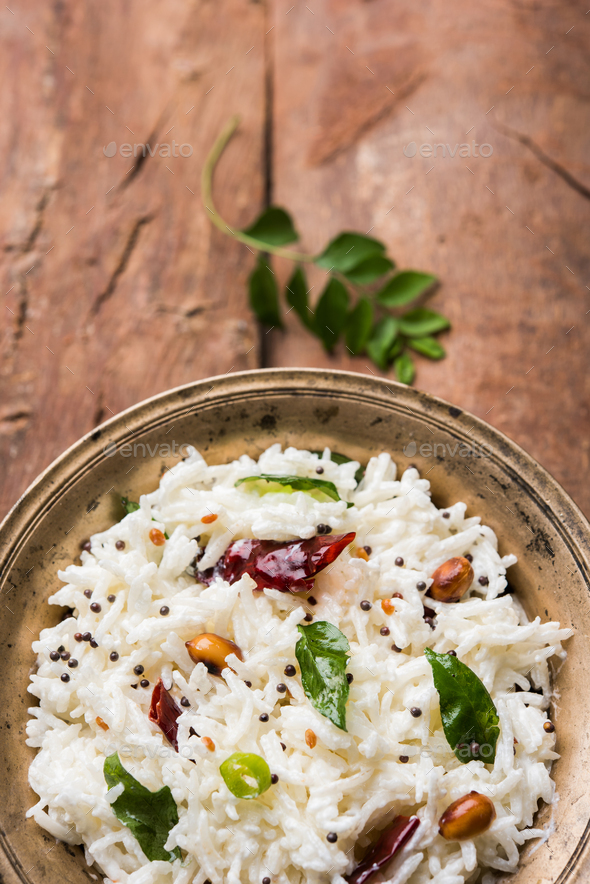 Curd Rice / Dahi Chawal / Dahi Bhat