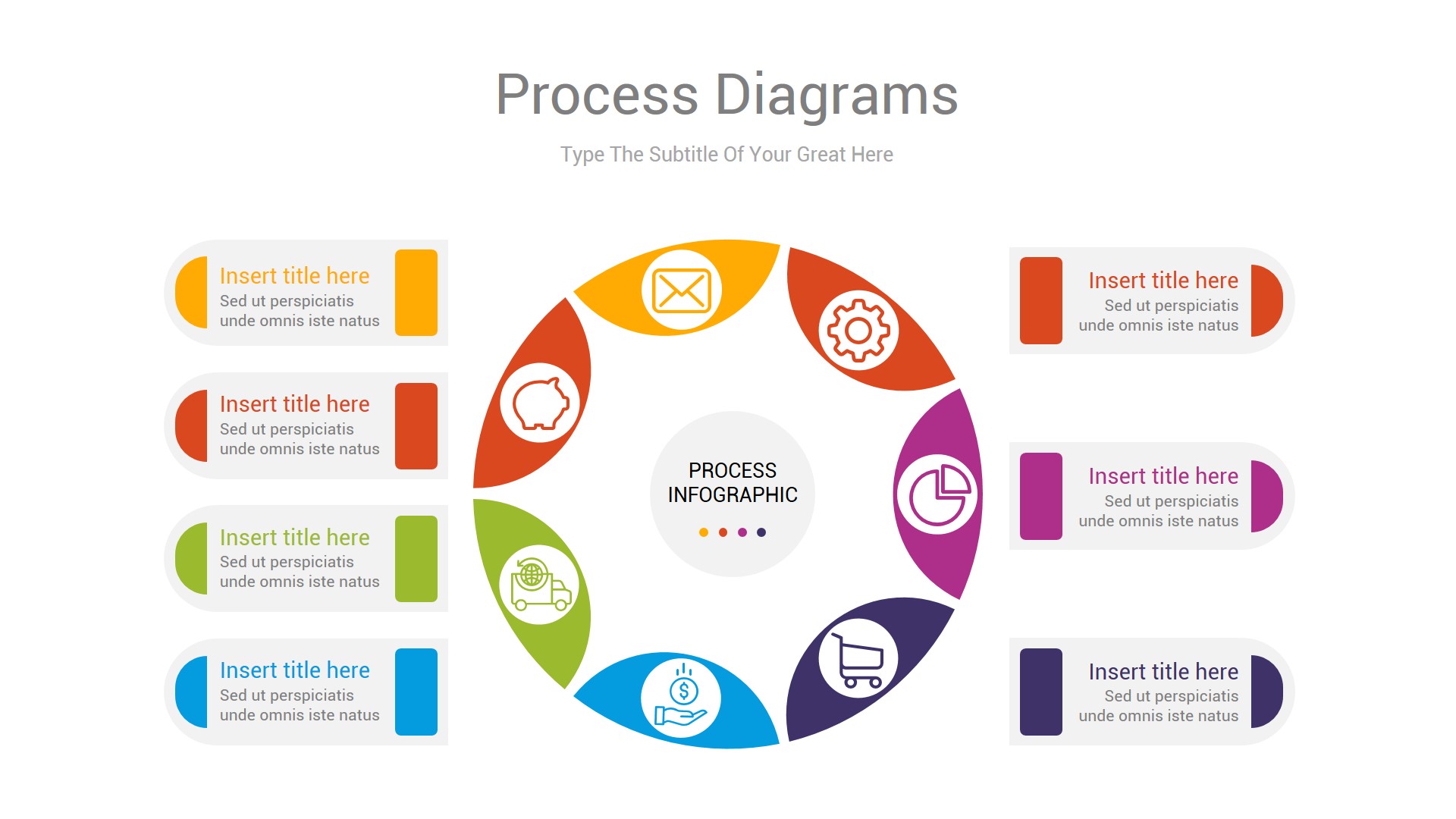 Process Flow Diagram PowerPoint Template, Presentation Templates ...