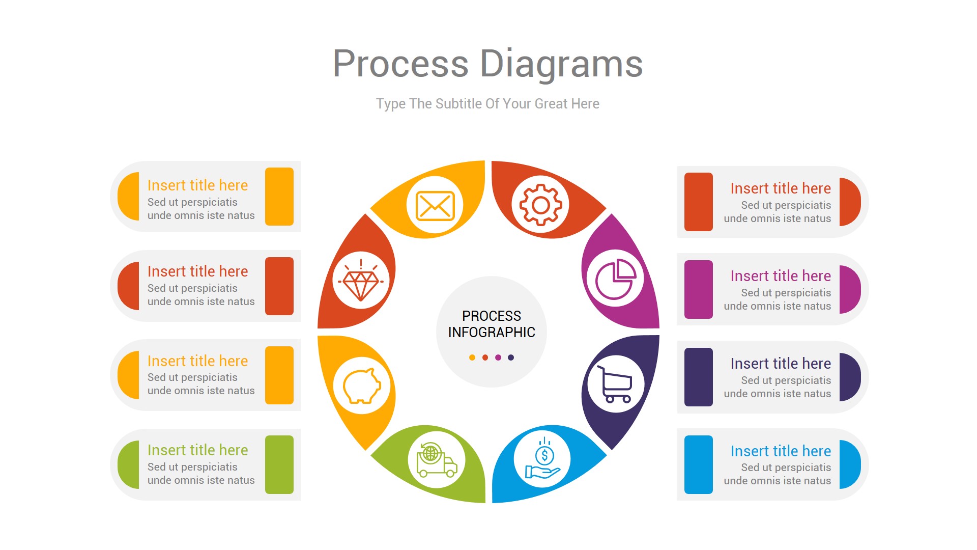 Process Flow Diagram PowerPoint Template, Presentation Templates ...