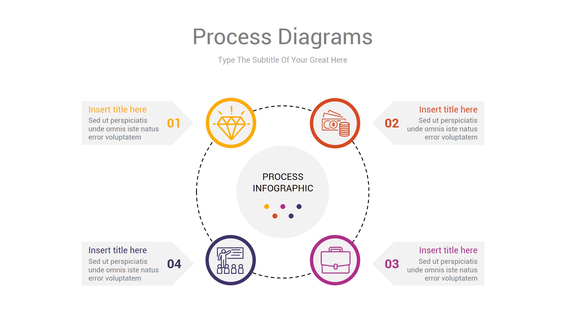 Process Flow Diagram PowerPoint Template by Neroox | GraphicRiver