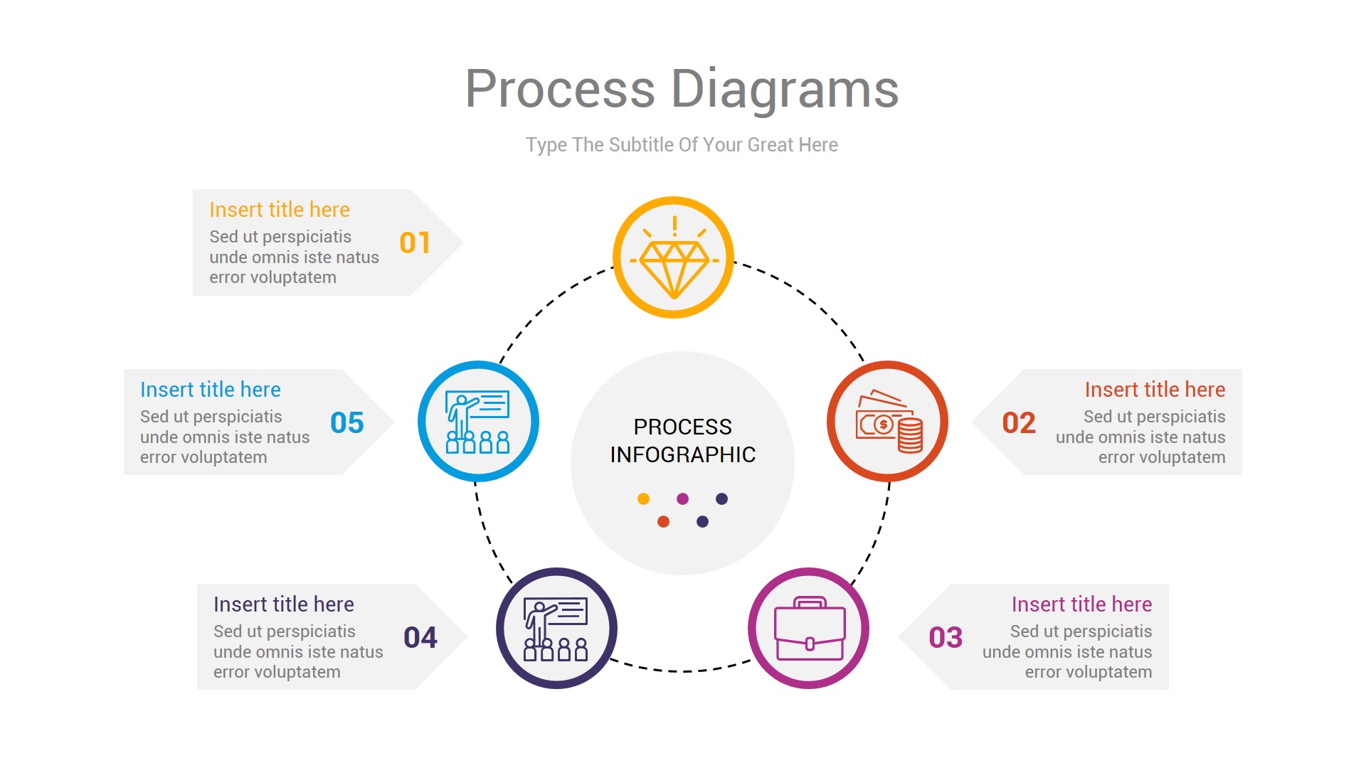 Process Flow Diagram PowerPoint Template, Presentation Templates ...