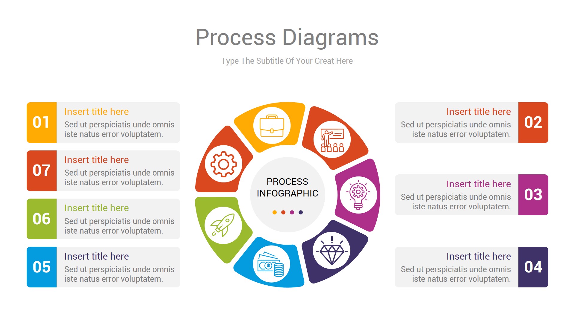 Process Flow Diagram PowerPoint Template, Presentation Templates ...