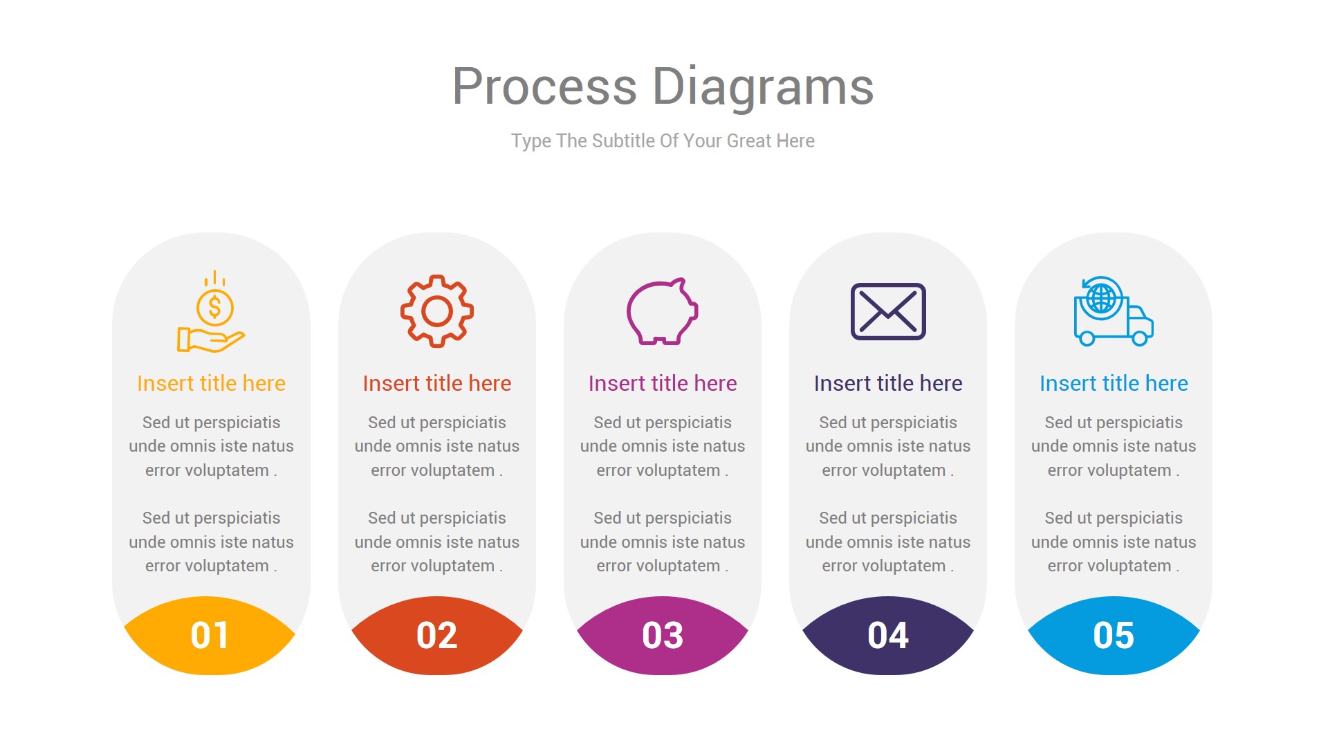 Process Flow Diagram PowerPoint Template, Presentation Templates ...