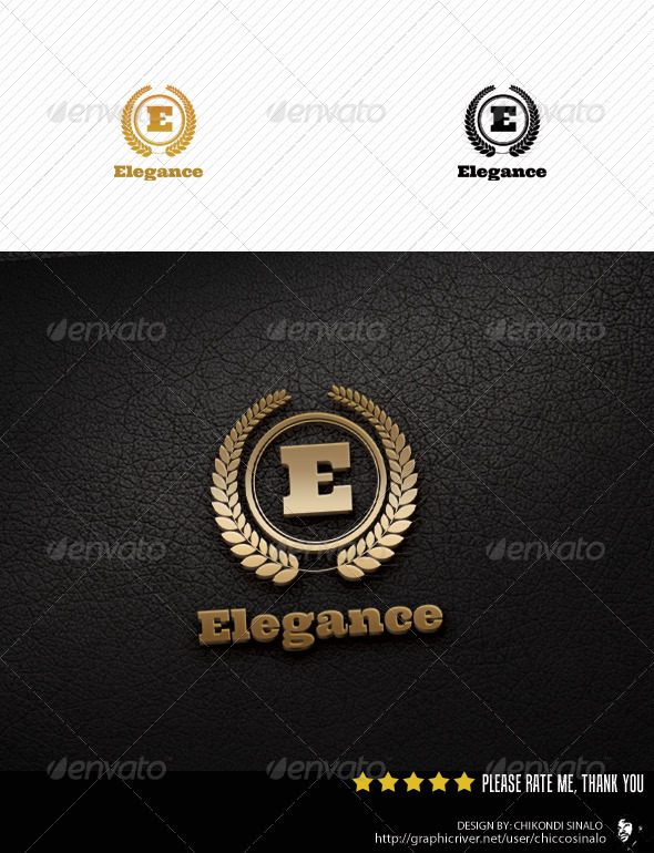 Elegance Logo Template - Letters Logo Templates