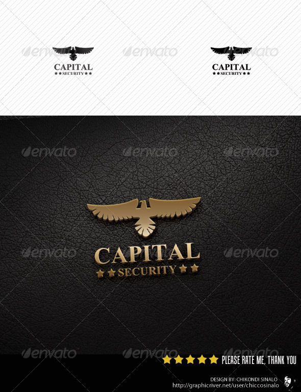 Capital Security Logo Template - Abstract Logo Templates