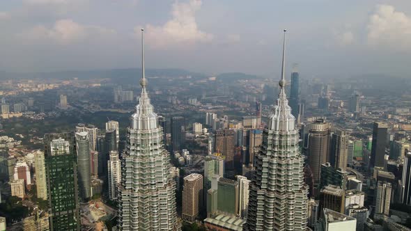 Kuala lumpur in drone, Stock Footage | VideoHive