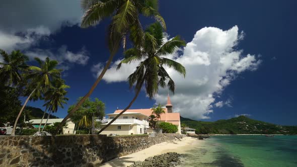 Church on Tropical Island