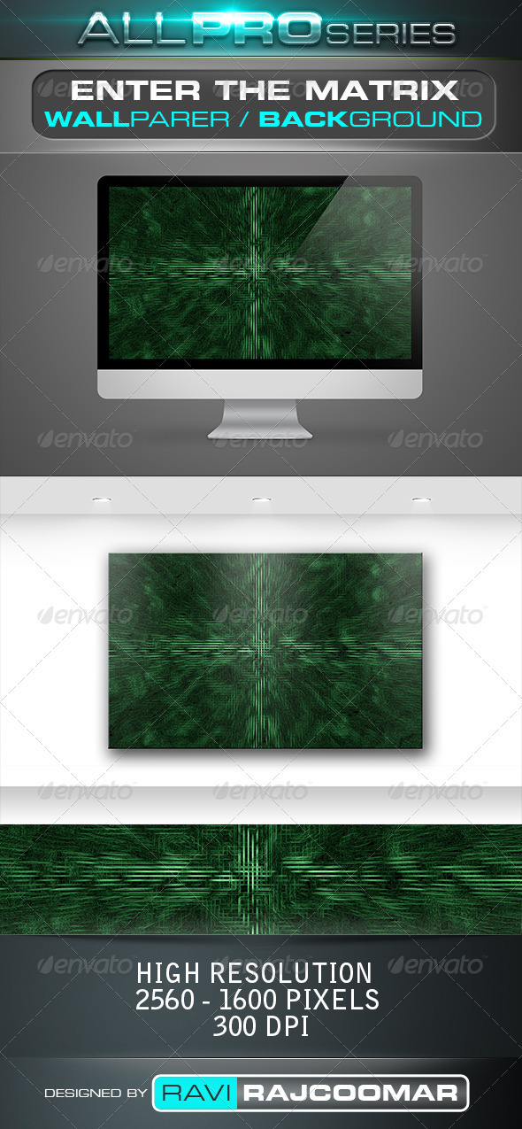 Enter The Matrix Wallpaer - Tech / Futuristic Backgrounds