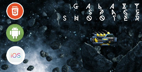 Galaxy Space Shooter - HTML5 Game - HTML5 Website