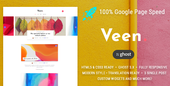 Veen - Minimal - ThemeForest 24951582