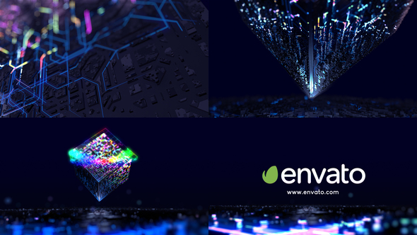 Cube Digital Logo - VideoHive 27078296