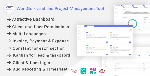 WorkGo – Lead and Project Management Tool