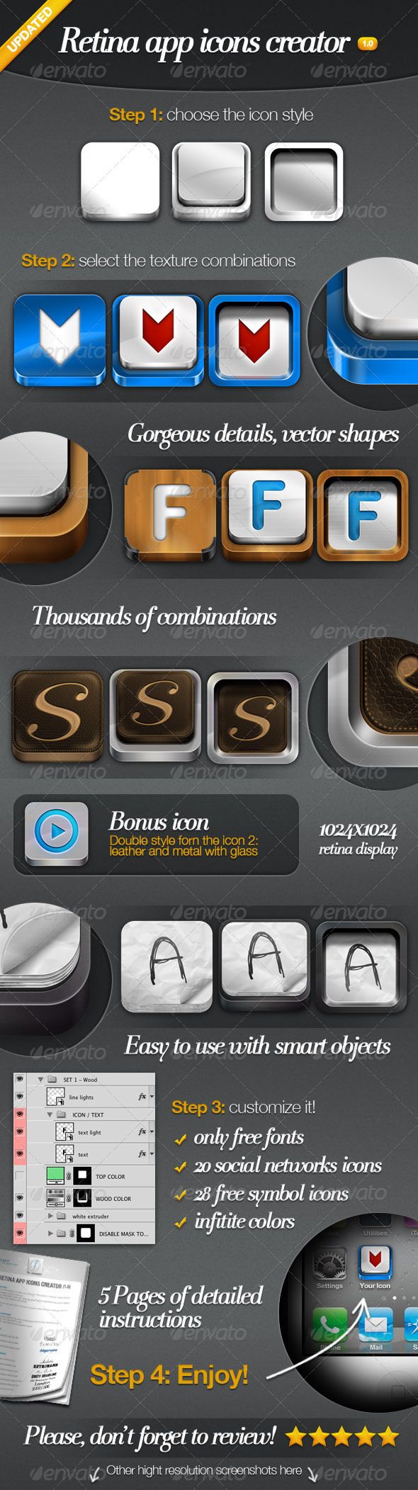 Retina App Icons Creator