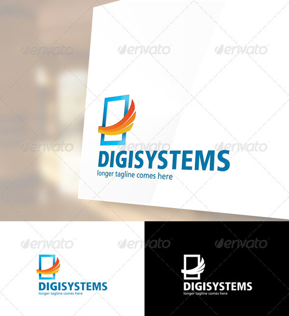Digisystems Logo Template - Vector Abstract