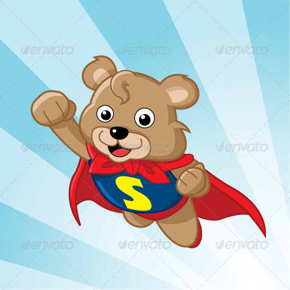 superhero care bear