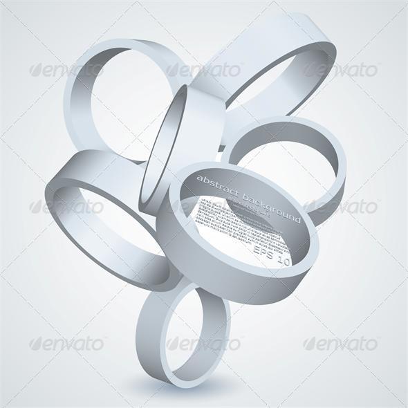 Vector Circle Abstract Background - Backgrounds Decorative