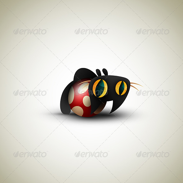 Little Cat playing with Football - Sports/Activity Conceptual