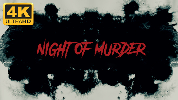 Night Of Murder - Trailer Titles