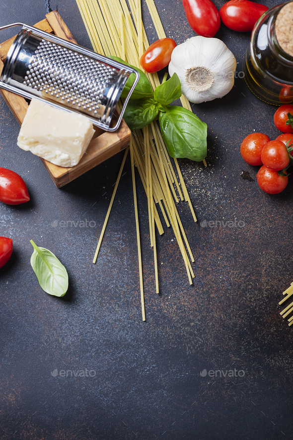 Concept of italian food - Stock Photo - Images