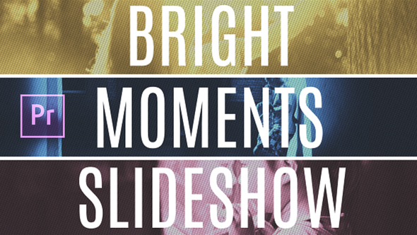 Bright Moments Slideshow MOGRT