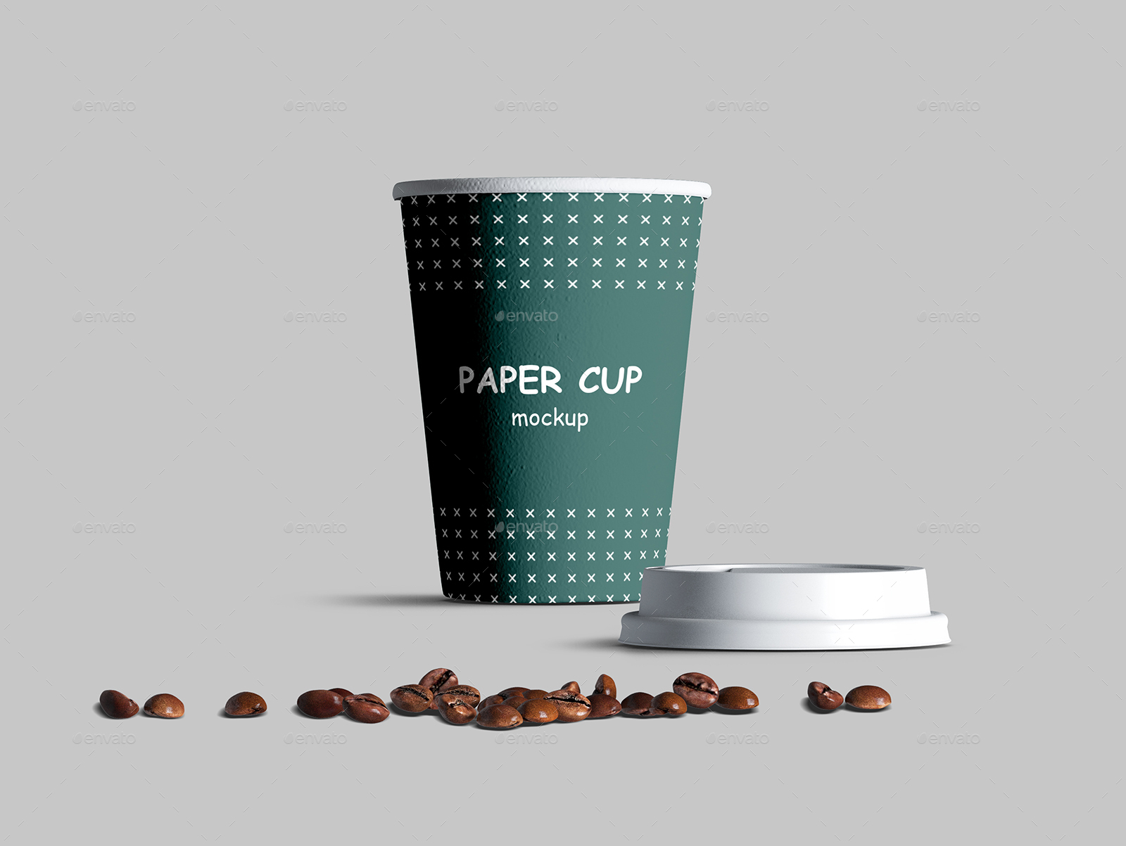 Takeaway Paper Cups and Coffee Branding Mockup Set, Graphics | GraphicRiver