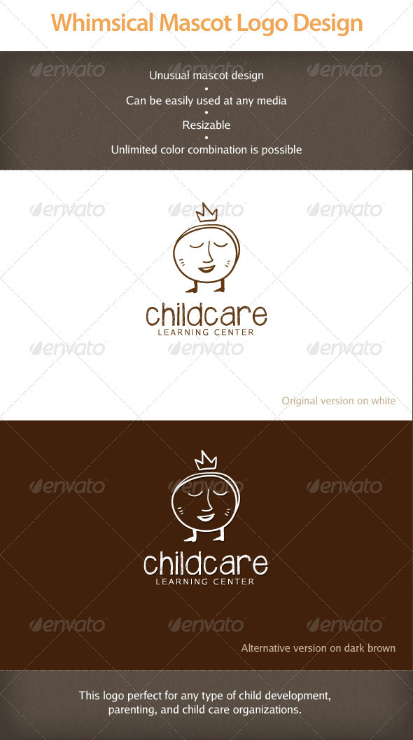 Whimsical Mascot Logotype