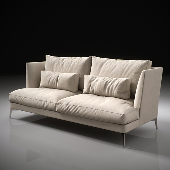Vray Ready Sofa - 3Docean 27136682