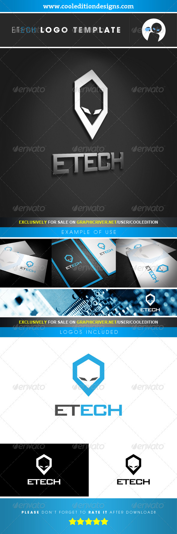Etech - Logo Template - Symbols Logo Templates