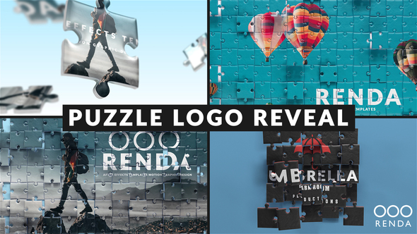 Puzzle Logo Reveal - VideoHive 27150635