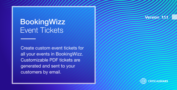 BookingWizz Event Tickets - CodeCanyon 8013985