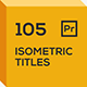 Extrude Isometric Titles - VideoHive Item for Sale