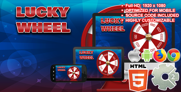 Lucky Wheel - ( HTML5 Game | CAPX )