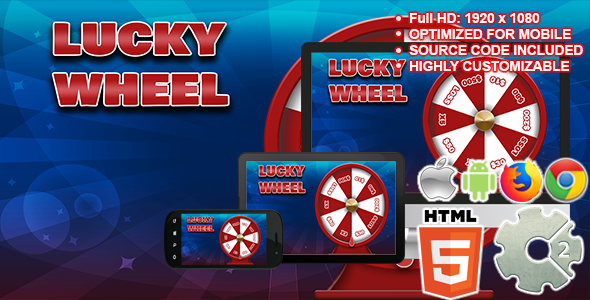 Wheel of Fortune - ( Casino Game | HTML5 + CAPX ) - 1