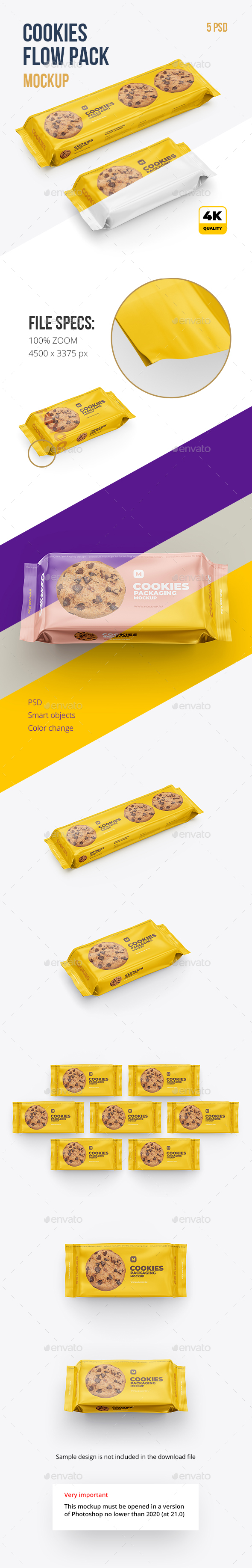 Download 5 Psd Cookies Flow Pack Mockup By Mock Up Ru Graphicriver