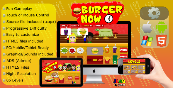 Burger Now - CodeCanyon 21479843