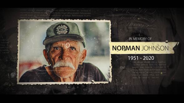 Funeral Memory Slides - VideoHive 27173261