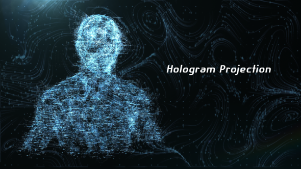 hologram after effects template download