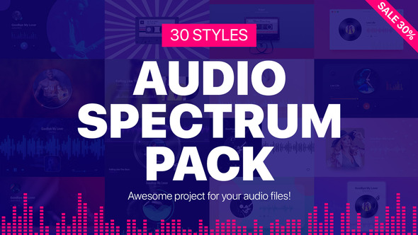 Audio Spectrum Pack - VideoHive 25645087