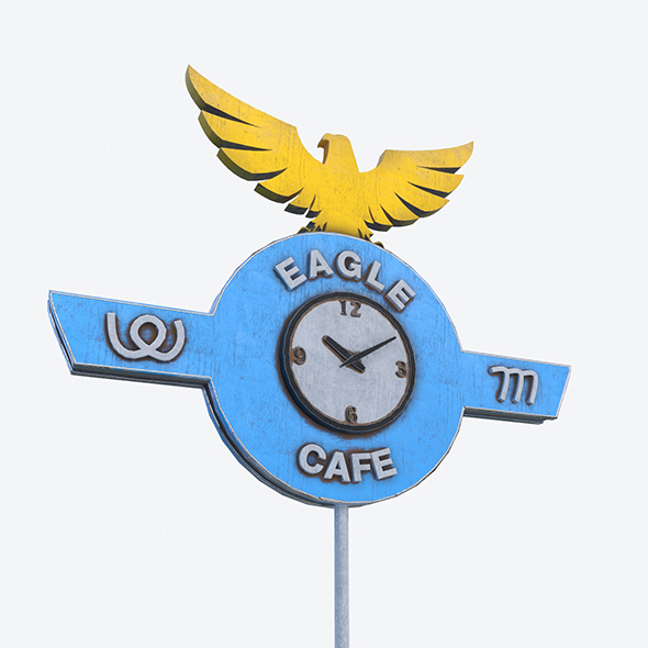 Eagle Cafe Motorway - 3Docean 27185805