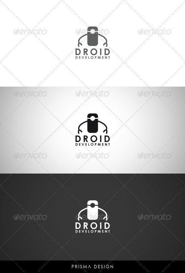 Droid Development Logo - Objects Logo Templates