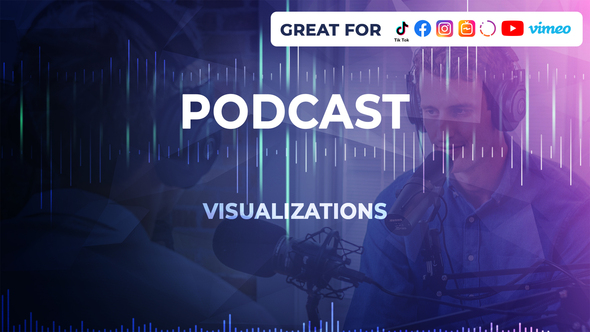 Podcast Visualizations - VideoHive 26390691