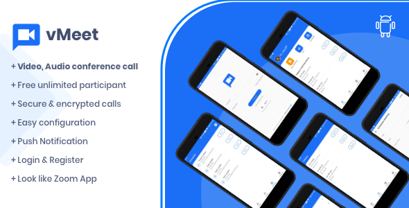 Vmeet - A Complete Video Conferencing Android App